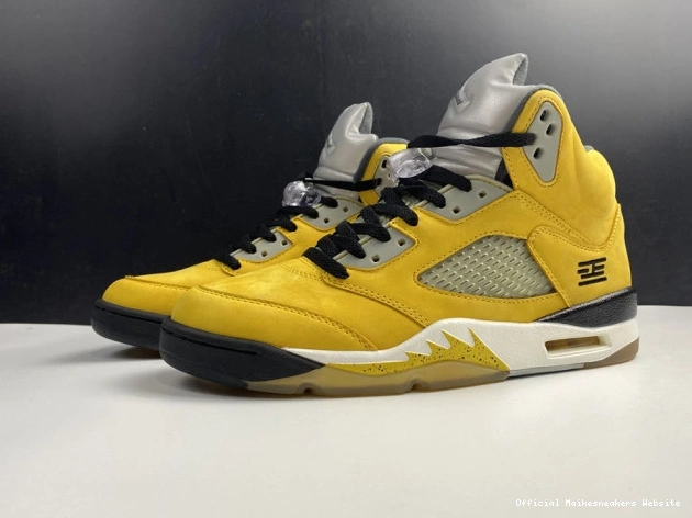 Official Maikesneakers Air Retro 5 454783-701 T23 Jordan Tokyo 0715
